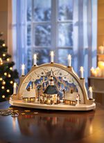 Schwibbogen van massief hout 