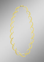 Vergulde zilveren ketting 