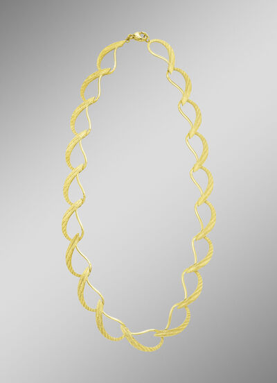 Vergulde zilveren ketting 