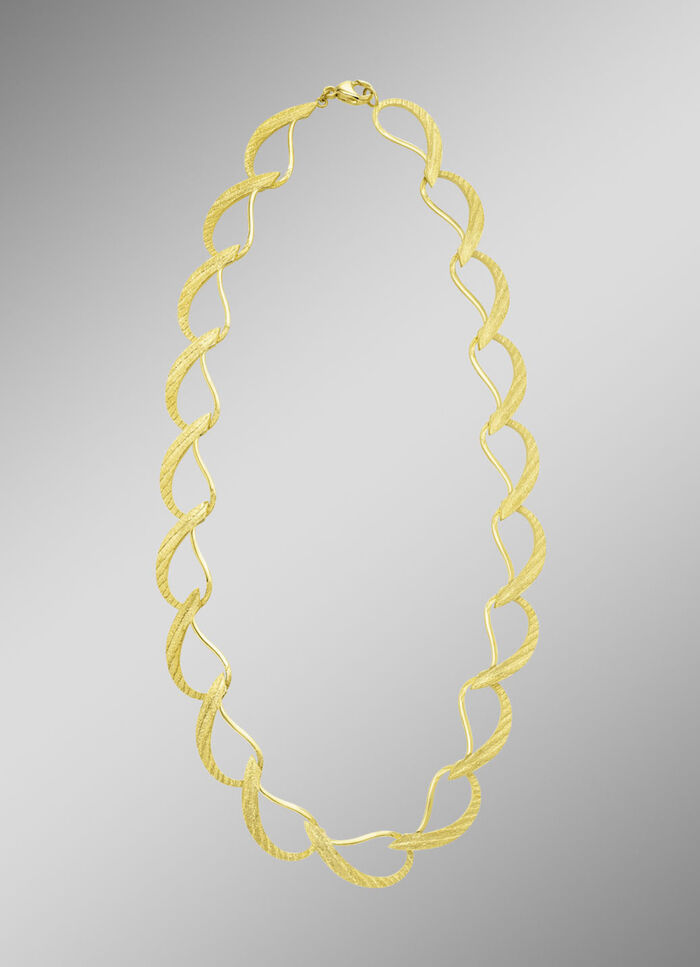 Vergulde zilveren ketting 