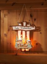 Verlichte wandhanger 