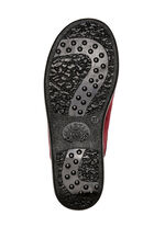Slippers gemaakt van velours materiaal BORDEAUX