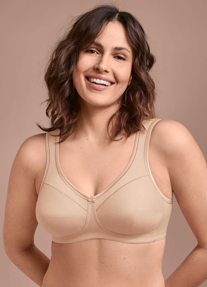 Anita ontlastende bh met katoenen piqu&eacute; 