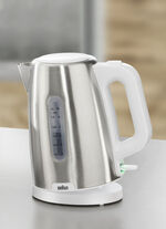 BRAUN PurShine ontbijtserie van hoogwaardig roestvrij staal WIT-ZILVER