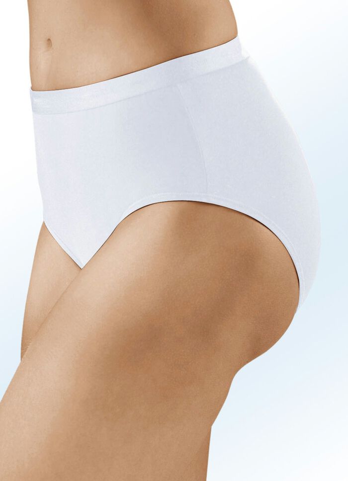 Set van drie Schiesser slips WIT