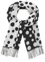 Sjaal met stippen 