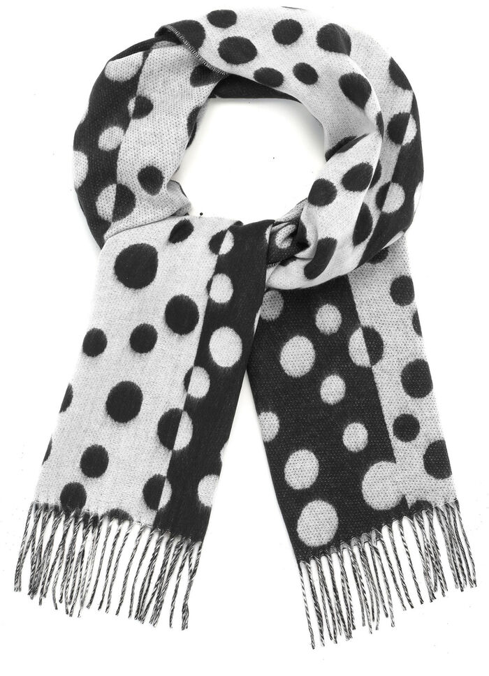 Sjaal met stippen 