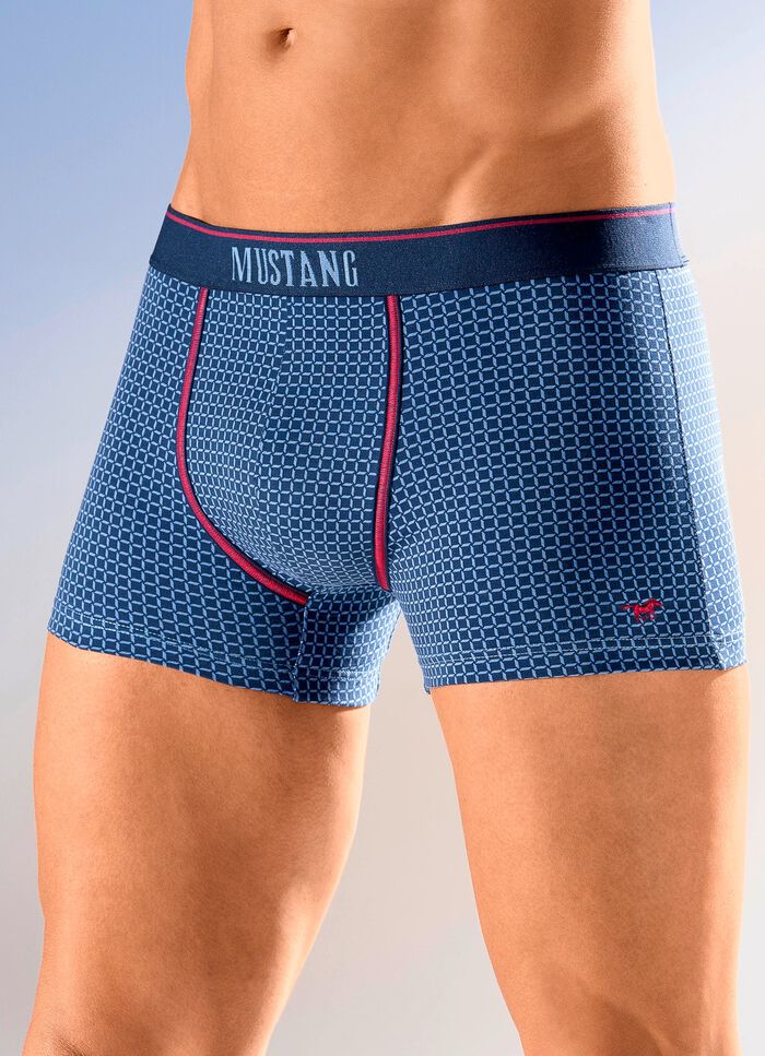 Mustang-broeken, 3-delige set, met patroon 