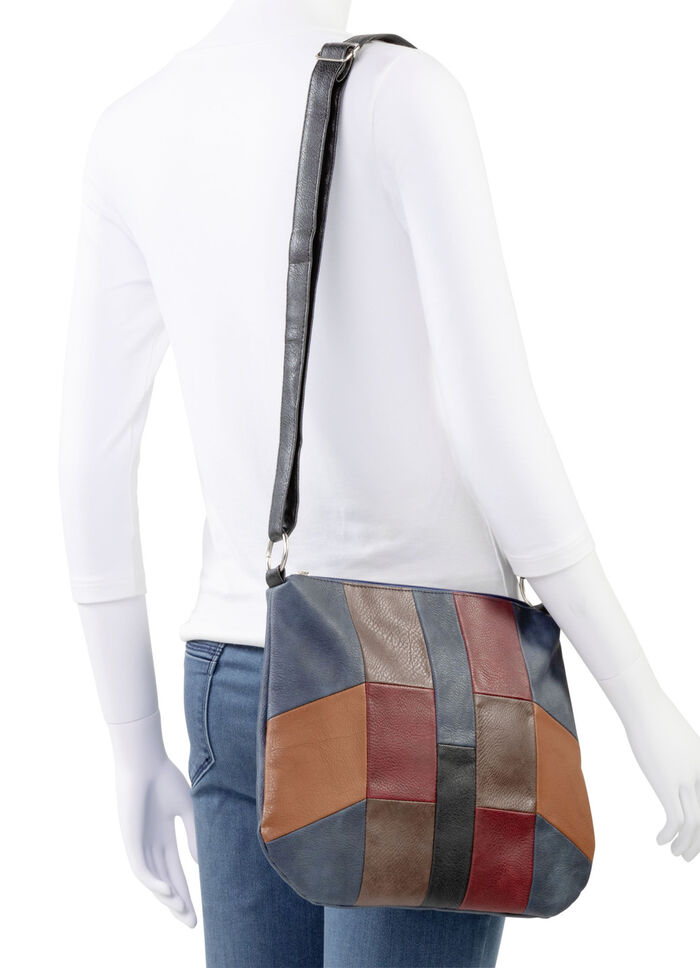 Tas van zacht synthetisch materiaal JEANS - KLEURRIJK