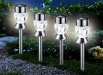 Lampen op zonne-energie, set van 4 