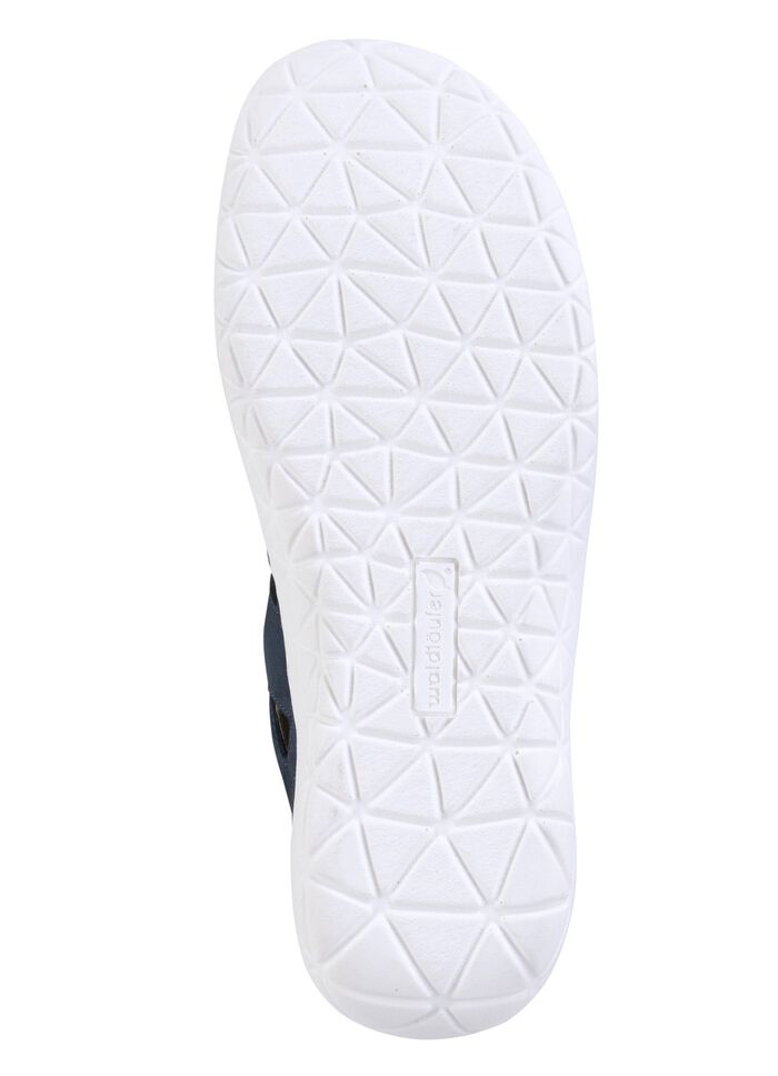 Waldl&auml;ufer pantoffels van nubuckleer MARINE