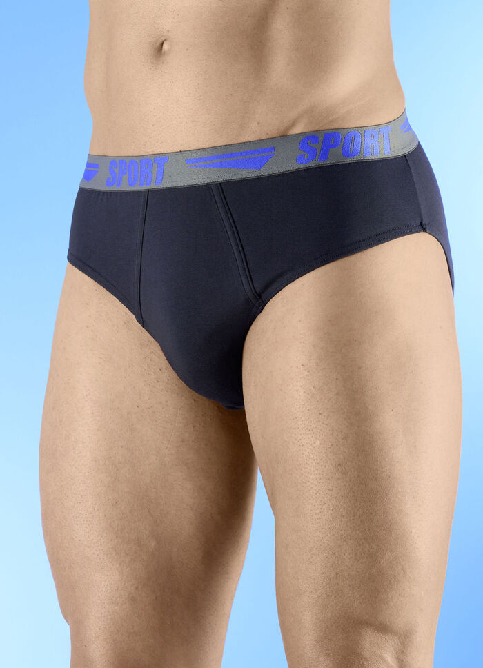 Verpakking van vier slips met elastische tailleband 