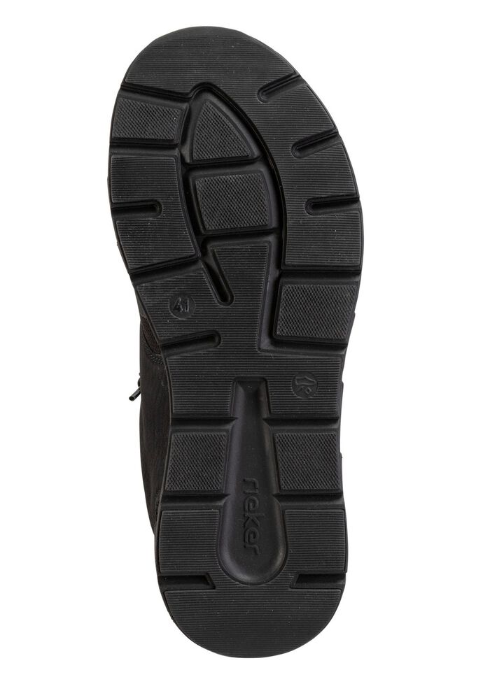 Rieker sneakers met elastische decoratieve vetersluiting 