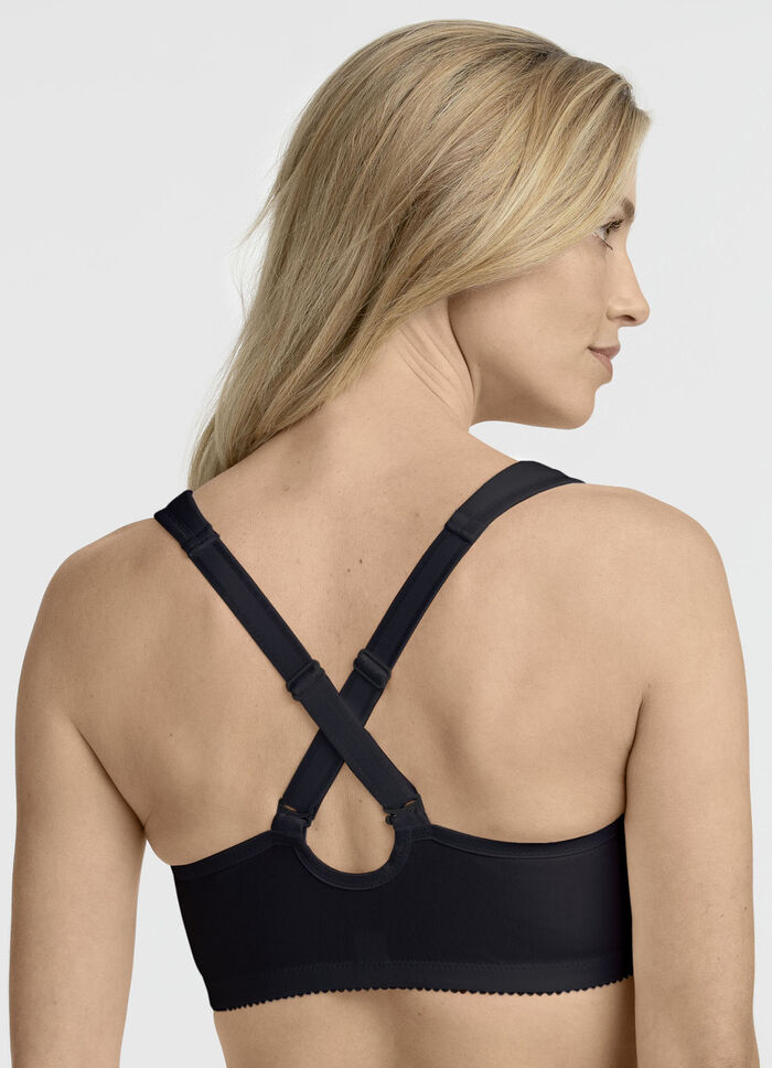 Miss Mary-bh met voorsluiting ZWART