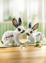 Hazen van kunststeen, set van 2 