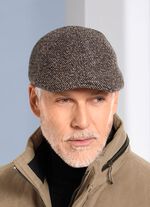 Klassieke platte pet voor heren BRUIN