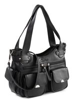 Laurina tas van volledig rundleer in nappaleer 