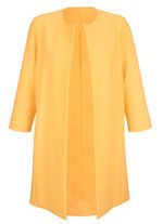 Lange blazer met zakken 