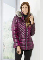 Jas in 2 kleuren CYCLAAM