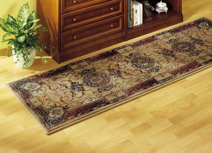 Bruggen, galerijen en tapijten in hoge kwaliteit BEIGE