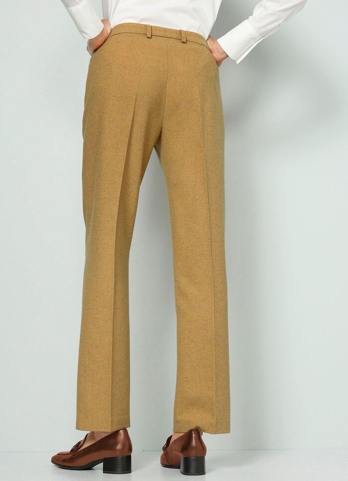 Broek in mosterdgeel 