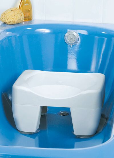 Antislipbadkruk met 4 zuignappen 