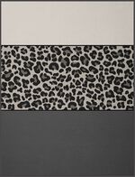 Deken in trendy luipaardprint design 