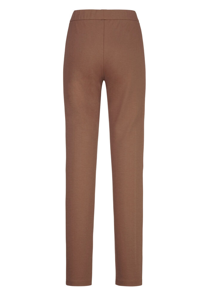 Broek met nauwsluitende deelnaden COGNAC