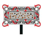 Swivel Sweeper draadloze bezem met lithium-ionbatterij 