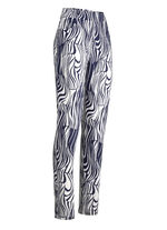 Broek met expressief design 