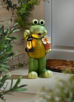 Schildpad met zonnelantaarn 