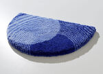 Badkamerset van LineaDue met antislip achterkant BLAUW