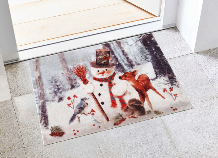 Voetmat met antislip-onderkant 