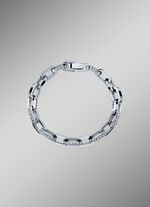 Voor hem en haar: elegante armband met fonkelende kristallen 