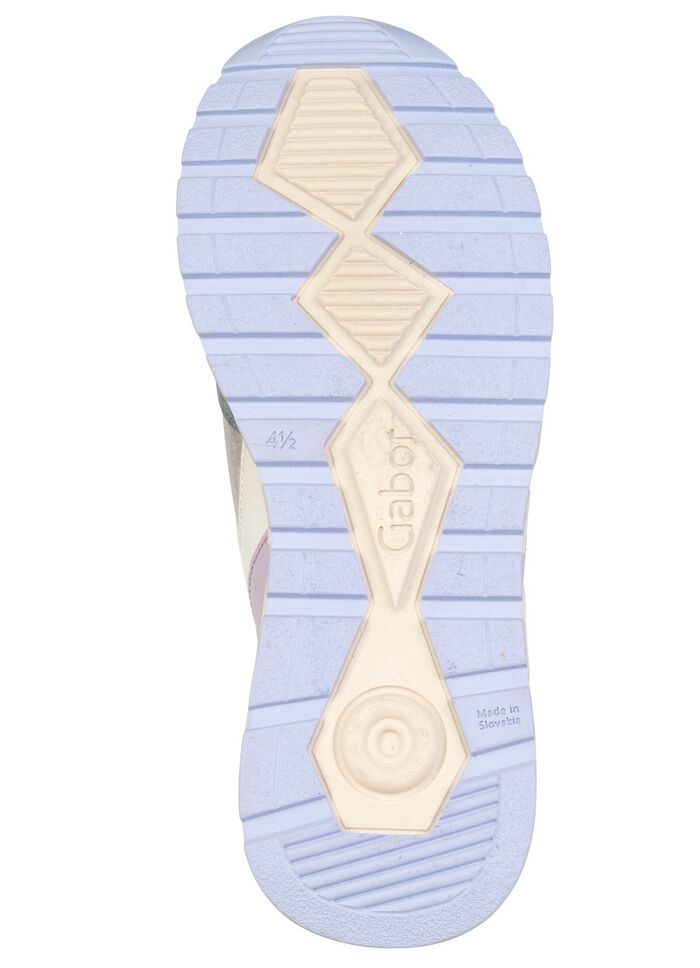 Gabor, trendy damessneakers, breedte H, met uitneembaar voetbed 