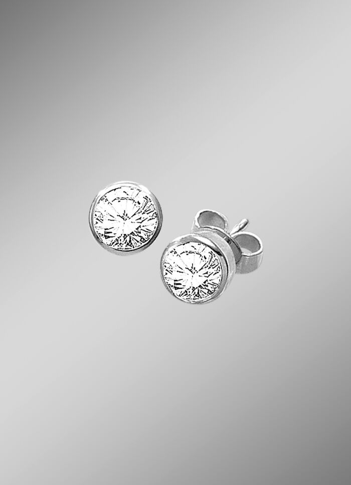 Hoogwaardige enkele oorknopjes met diamanten 