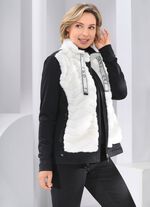 Fleecejack in de huidige materiaalmix 