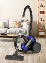 Stofzuiger met automatische zuigkrachtregeling 