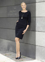 Jurk met twee steekzakken 