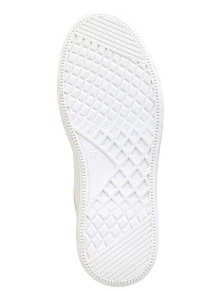 ELENA EDEN sneakers versierd met schattige hartjes WIT-BONTE