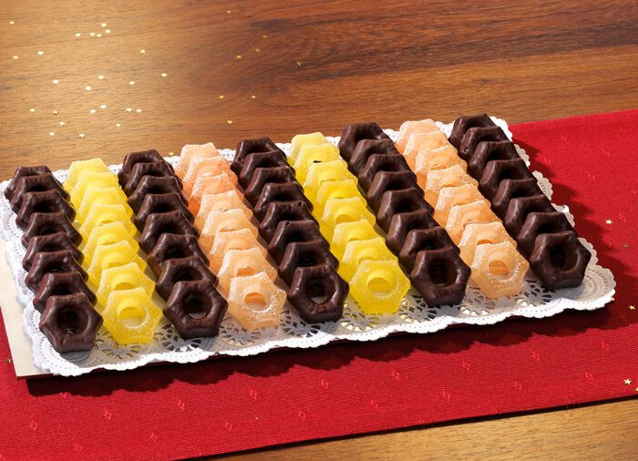 Ananas en oranje sterren 