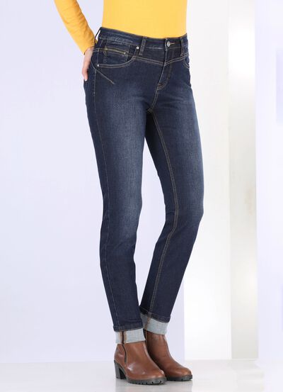 Jeans met push-up effect 