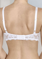 Laurina beugelbeha van elastische kant 