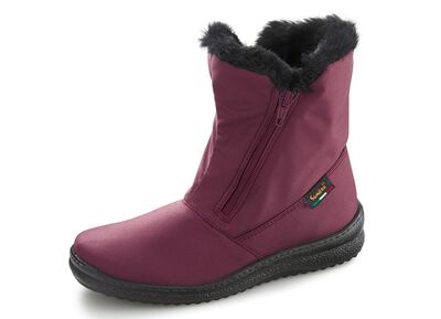 ELENA EDEN, ademende dames enkellaarsjes, winterschoenen, breedte G, met rits 