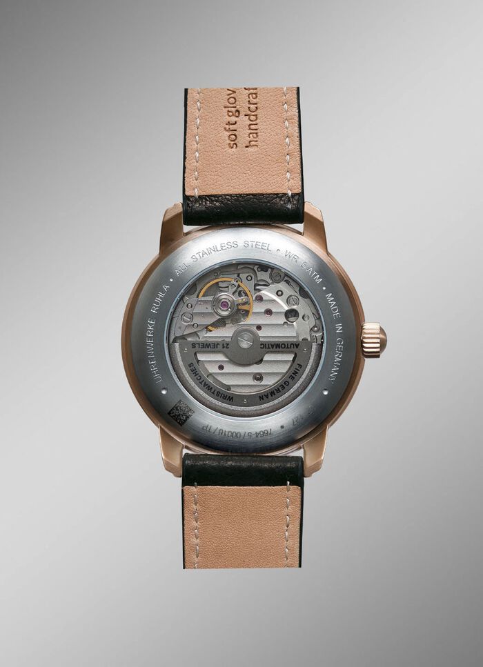 Automatisch herenhorloge met open uurwerk van Zeppelin 