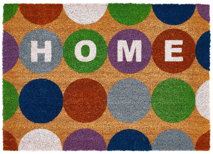 Deurmat van echte kokosvezels 