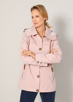 Jas met afneembare capuchon 