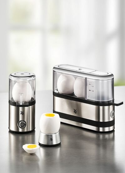 WMF eierkoker gemaakt van Cromargan&reg; roestvrij staal 