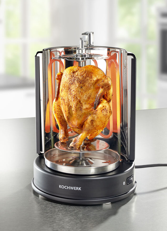 Multigrill voor maximaal 2 kg vlees