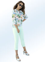 Tuniek met felgekleurde print 